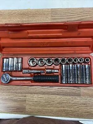 Michigan Industrial Tool 3/8 Drive Set ( Shallow And Deep) With Case • $34.99