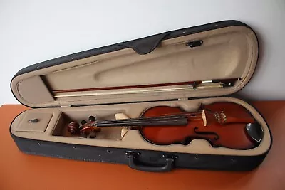 Antique D. Soriot Luthier Ecole Française 4/4 Violin RESTORED W/Bow And Case • $436.96