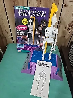 ✅ Vintage 90's Randtoy Table Top HANGMAN Game. Complete • $14