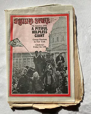 ROLLING STONE Magazine 6/11/19 #60 A Pitiful Helpless Giant Cover 71 Pgs Vintage • $9.70