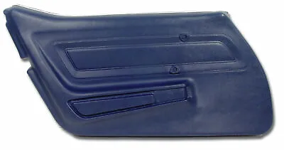 Corvette C3 Door Panel Dark Blue LH 1977 • $344.99