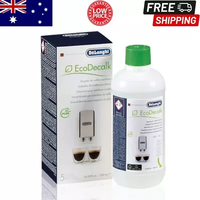 DéLonghi EcoDecalk Coffee Machine Descaler 500mL Cleaning Solution AU Stock New  • $48.95