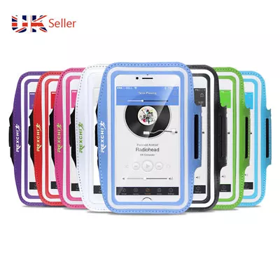£2.99 • Buy Sports Running Jogging Gym Armband Arm Band Case Cover Holder For IPhone 8 Plus