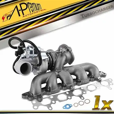Turbo Turbocharger With Exhaust Manifold For Volvo S40 04-11 C30 C70 V50 L5 2.5L • $587.99