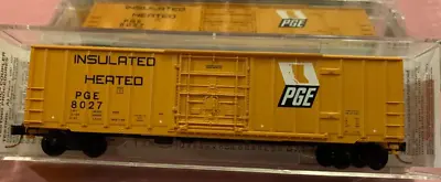 Micro Trains Line N Scale #27280 Pacific Great Eastern R.R. 50' Rib Side Box Car • $12.99