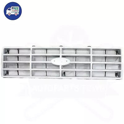 New FORD F-150 PICKUP Grille For 1982-1986 Front Silver & Black FO1200117 • $91.99