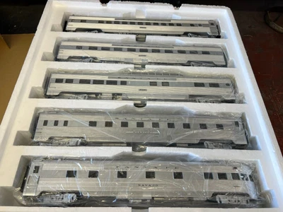$325 • Buy Mth Premier 20-6543 5 Car Santa Fe O Passenger Car Set  -c8
