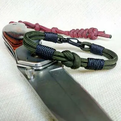 Paracord Bracelet. Thin Military Bracelet  Army Style. • $17.99