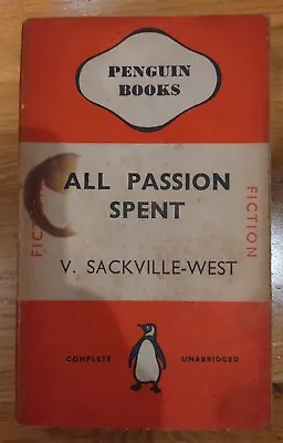 £3.99 • Buy Early Vintage Penguin Paperback All Passion Spent Vita Sackville West 1940 #231