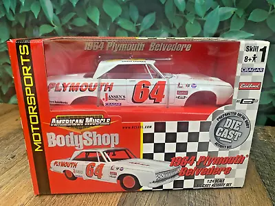 Diecast Metal Model Kit American Muscle 1964 Plymouth Belvedere Scale 1:24 • $49