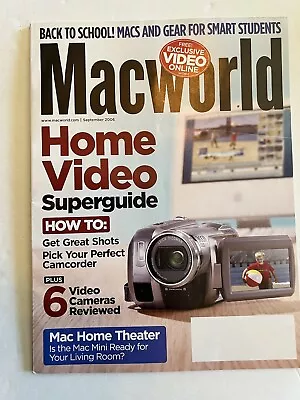 Macworld Magazine September 2006 - Pre-owned • $6.99