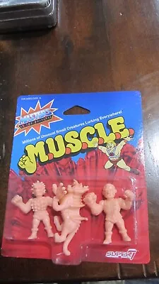 Super7 M.U.S.C.L.E. - Masters Of The Universe 3 Pack. Spikor Battlecat & Fisto • $14.99