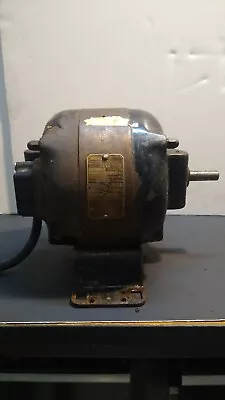 Vintage GE 1/4 HP Electric Motor 1725 Rpm Model #27468 Type SA Frame 147 Form DB • $79