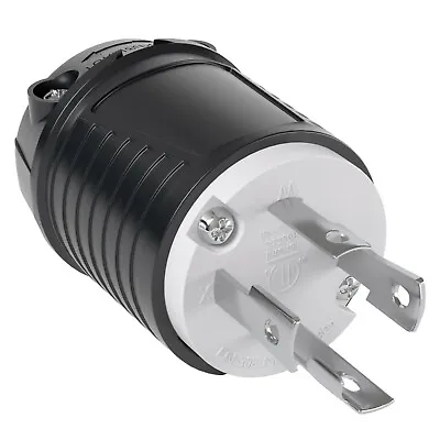 Male 30 Amp 4-Prong NEMA L14-30P Replacement Locking Power Cord End UL Listed  • $11.99