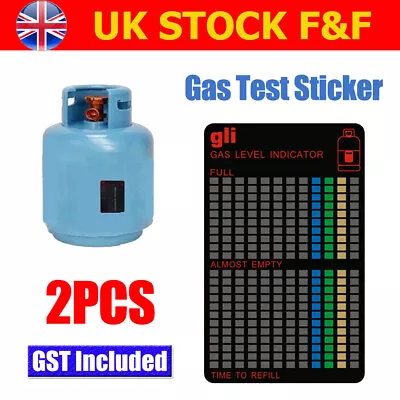 2x Magnetic Gas Bottle Level Indicator Butane Propane Caravan BBQ Camping UK • £4.50