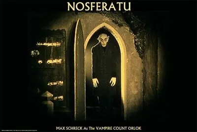 NOSFERATU - CLASSIC MOVIE POSTER - 24x36 - 3140 • $11.95