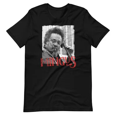 CHARLES MINGUS Jazz Black Graphic Tee Short-Sleeve Unisex T-Shirt • $23.50