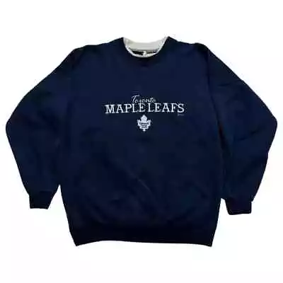 Vintage 90's Toronto Maple Leafs Size L • $43.62
