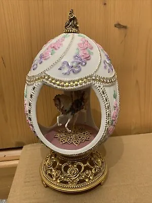 Franklin Mint Musical Carousel Faberge Egg • £85