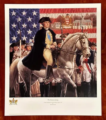 George Washington  The Homecoming  Limited Edition Print By Gnatek Fredricksburg • $195