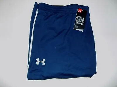 Under Armour Sportstyle Pique Fitted Pants Mens Sz Xxl -blue- Nwt • $29.99