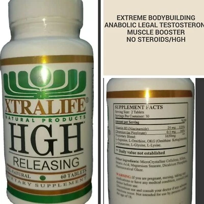 $40.90 • Buy 2 Pack Legal Testosterone Muscle Booster No Steroids/hgh From 60 Day 
