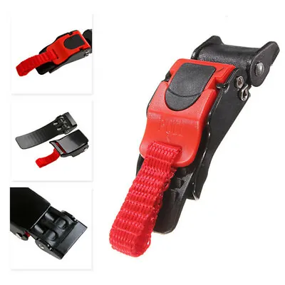£3.47 • Buy Motorcycle Bike ATV Helmet Chin Strap Speed Sewing Clip Quick Release Buckle 1pc