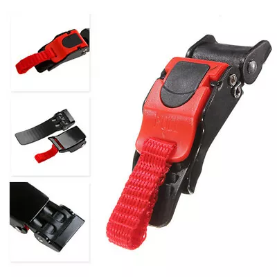 £3.47 • Buy Motorcycle Bike ATV Helmet Chin Strap Speed Sewing Clip Quick Release Buckle 1pc