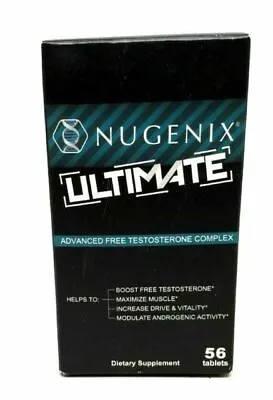 Nugenix Ultimate  Advanced Free  Complex 56 Capsules Expiration: 06/2025 • $20