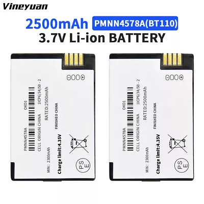 2PC PMNN4578A(BT110) 2500mAh Li-ion Battery For Motorola DTR600 DTR700 720 Radio • $49.99