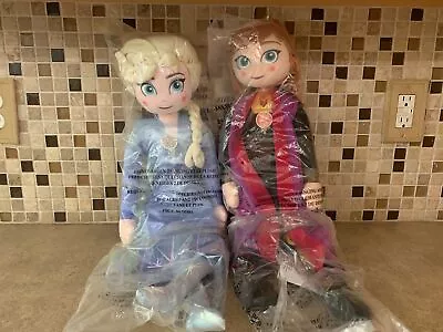 Disney Frozen 2 Singing ELSA And ANNA Plush Dolls Set  DR-W • $40.25