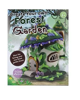 Create Your Own Fairy Or Forest Garden House Kit Ages 8+ Girls & Boys Craft Gift • £6.95