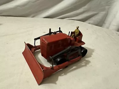 Vintage Dinky Super Toys #961 Manual Operating Red Bulldozer • $4.99