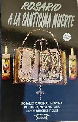 Libro Book Rosario A LA Santisima Muerte Santa Muerte 45 Paginas Novenas • $18.89