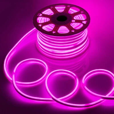 $89 • Buy DC12V Neon LED Rope Light Waterproof Flex Strip Commercial Boat Bar Sign Decor