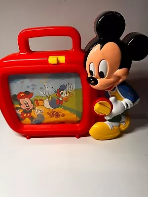 Vintage Disney Mickey Mouse TV Music Box By Arco (F) • $20.80