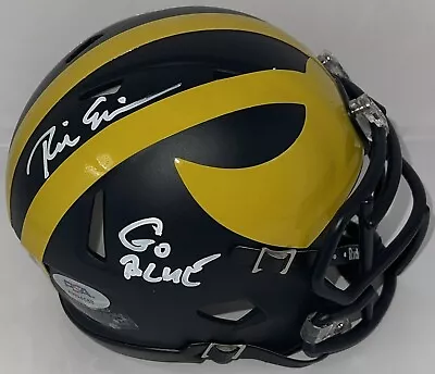 Rich Eisen Signed Autographed Michigan Wolverines Mini Helmet PSA/DNA Go Blue • $129.99