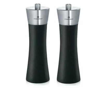$84.95 • Buy Zassenhaus Augsburg Wood Salt And Pepper Mill Set, 7-inch