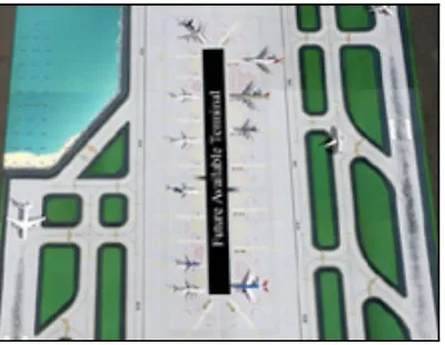 (NOS) New In Box Gemini Jets 1:400 Scale Original Terminal Building Mat. • $395.95