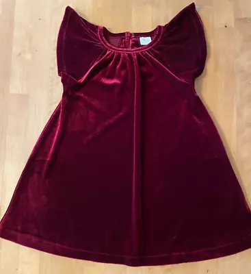 Next Baby Girls Beautiful Cap Sleeve Velvet Dress Age 18-24 Months New • £2.99