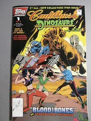 CADILLACS & DINOSAURS -TOPPS 1994 - Complete Mini-Series #1-3 With Posters  • $2499