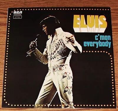 MADE IN FRANCE Elvis Presley C'mon Everybody Rare International Label MINT • $68