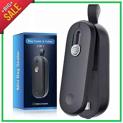 $17.48 • Buy Commercial Hand Held Mini Vacuum Sealer Machine Seal Meal Food Saver, Cordless