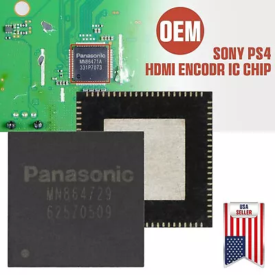 1-2X Sony Playstation 4 PS4 CUH-1215A HDMI Encoder Video Output IC Chip MN864729 • $13.89