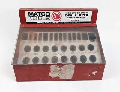 MATCO Tools Store Display Case Dealer Advertising Drill Bit Organizer Vintage • $99.95