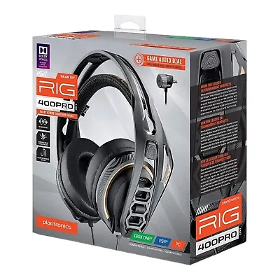 Nacon RIG 400 PRO HC Black Gaming Headset For XBOX ONE XBOX SERIES X PS4 PS5 • $38.21