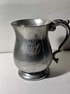 Vintage RAF Gutersloh Sheffield Pewter Hallmark I&BWG Tankard Rare • £35