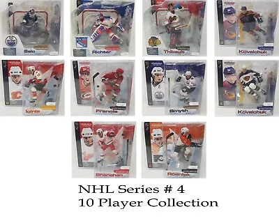 NHL Series 4 McFarlane Toys 6  Action Figures 10 Collection Sport Figure • £24.99