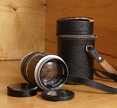 Rare Tele Lentar 135mm F 3.5 M42 Screw Mount Manual Focus Lens Mint Condition • $99