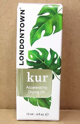 New LONDONTOWN Kur Accelerating Drying Oil 0.4 Fl Oz Manicure Nail Fast Seal • $15.97